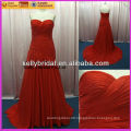 Chinese made Hot sale red mermaid evening dress